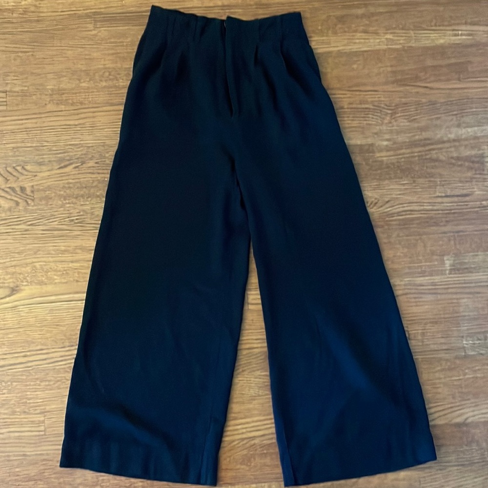 Z supply crop dress pants NWT black size XS